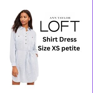 Ann Taylor Loft Shirt Dress